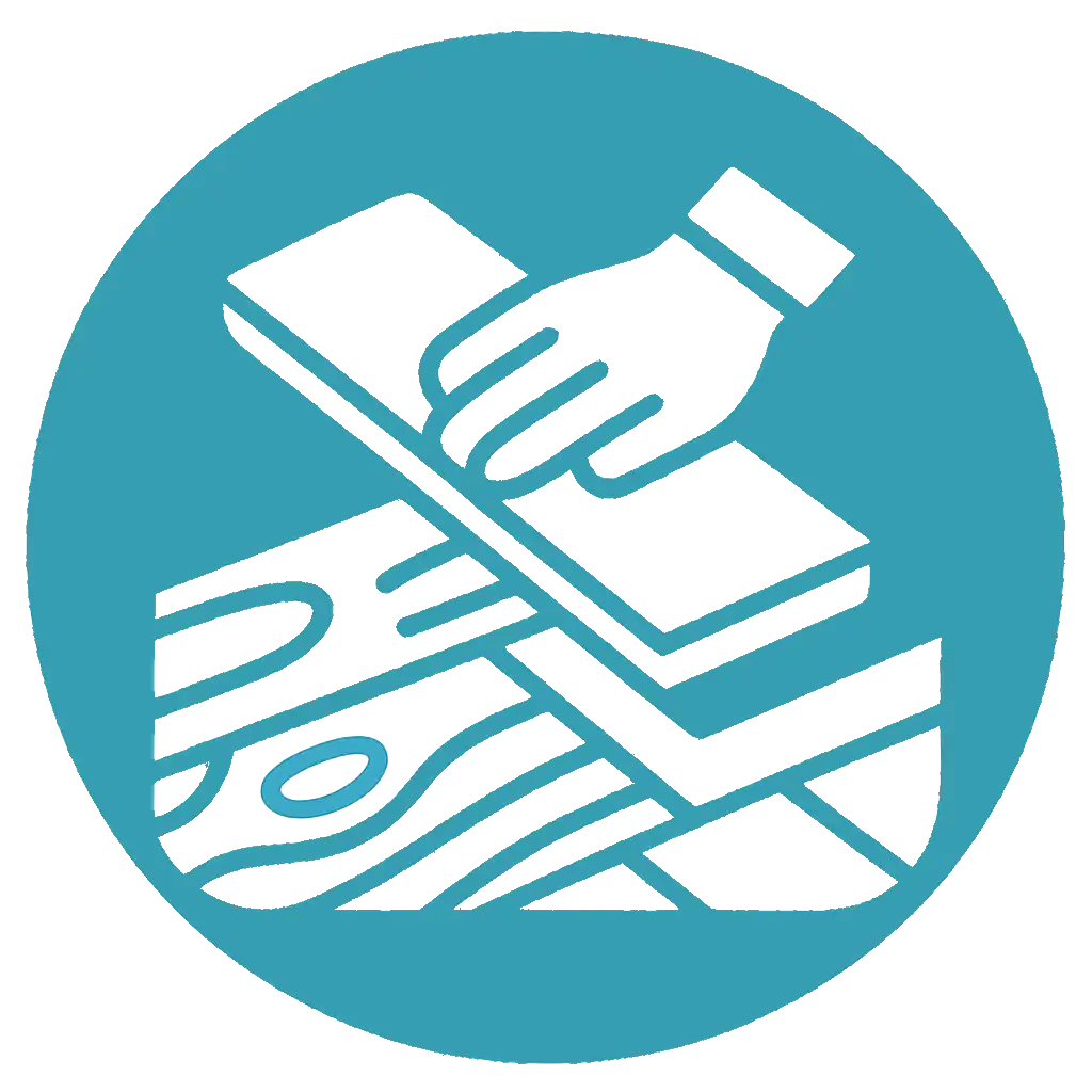 Укладка напольного покрытия